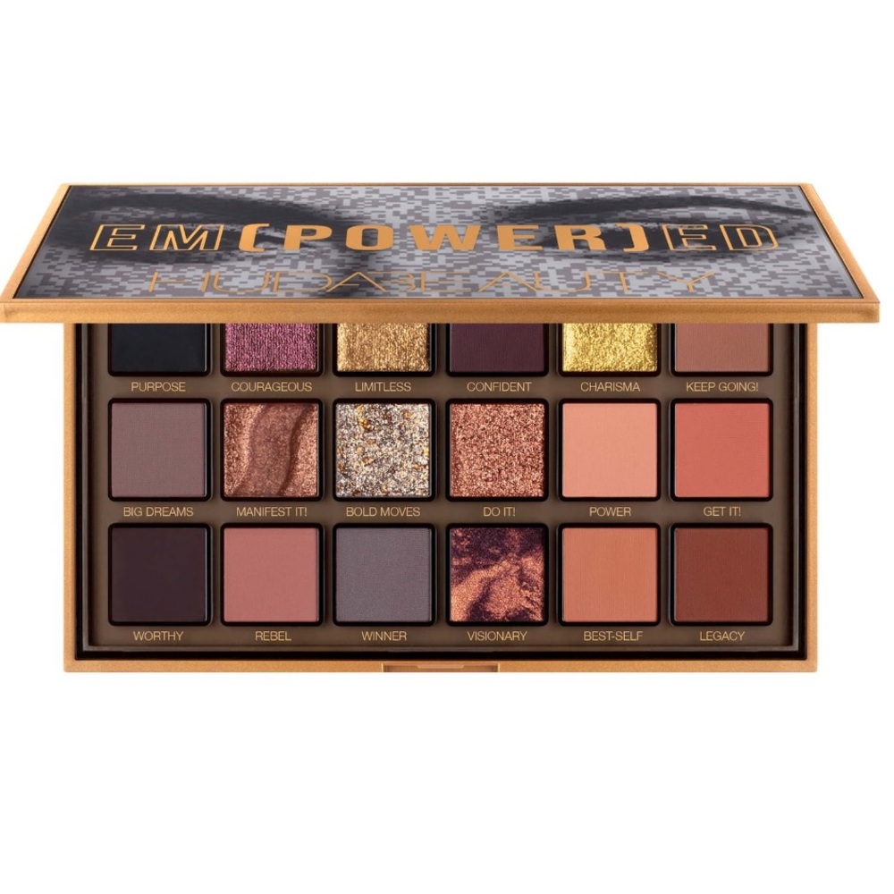 HUDA BEAUTY Empowered 18 pan eyeshadow palette